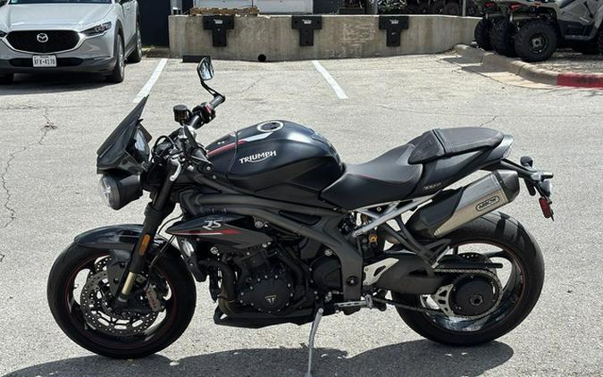 2019 Triumph Street Triple RS Matt Jet Black RS