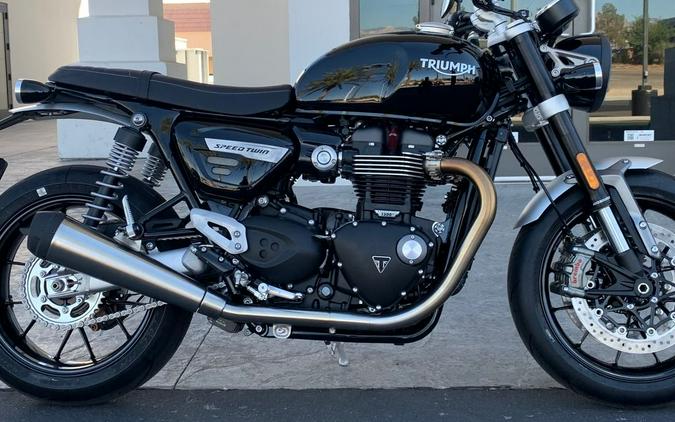 2024 Triumph Speed Twin 1200 Jet Black