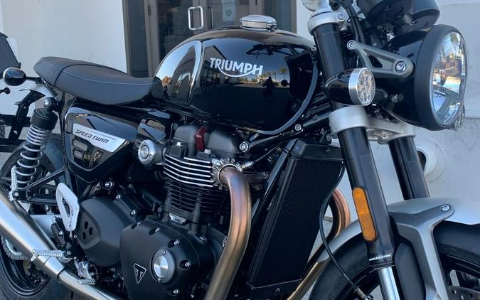 2024 Triumph Speed Twin 1200 Jet Black