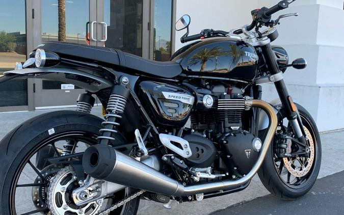 2024 Triumph Speed Twin 1200 Jet Black