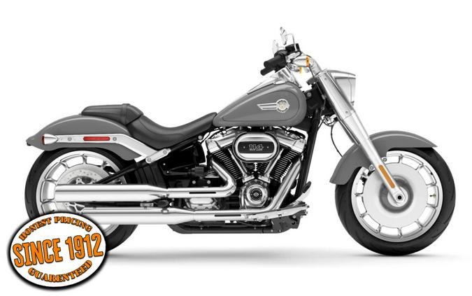 2024 Harley-Davidson Fat Boy 114 Billiard Gray