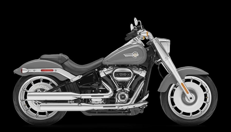 2024 Harley-Davidson Fat Boy 114 Billiard Gray