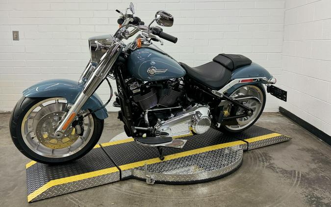 2024 Harley-Davidson Fat Boy 114 SHARKSKIN BLUE