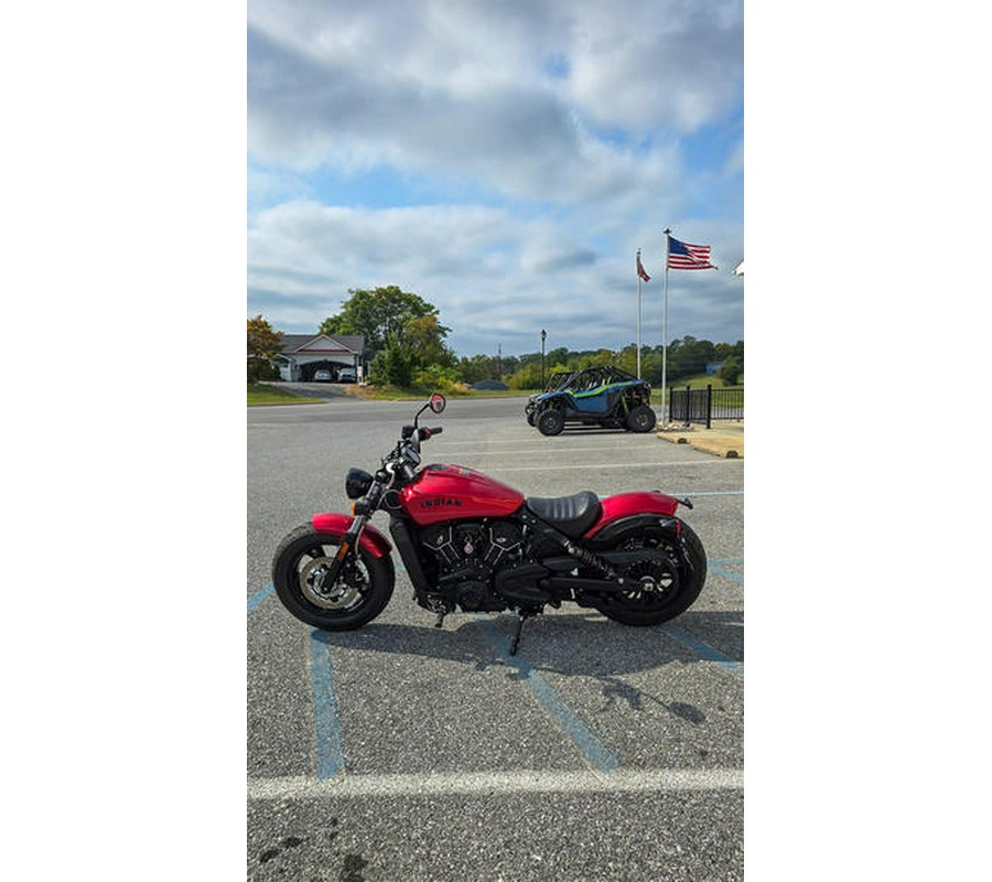 2024 Indian Motorcycle® Scout® Bobber Sixty ABS Sunset Red Metallic