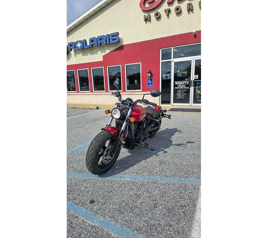 2024 Indian Motorcycle® Scout® Bobber Sixty ABS Sunset Red Metallic