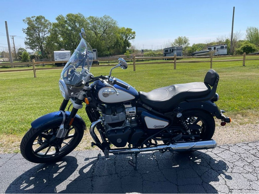 2024 SUPER METEOR 650 - CELESTIAL BLUE - Royal Enfield
