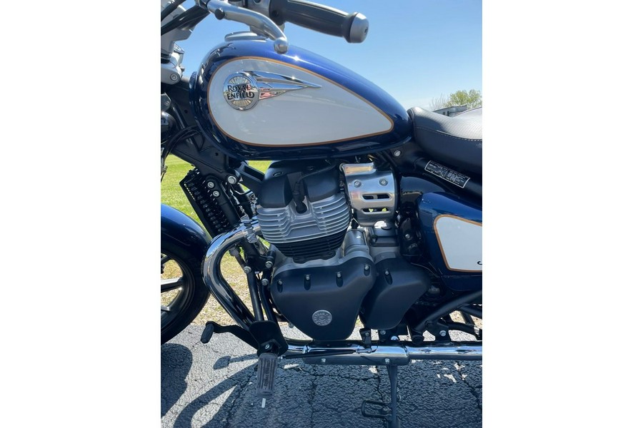 2024 SUPER METEOR 650 - CELESTIAL BLUE - Royal Enfield