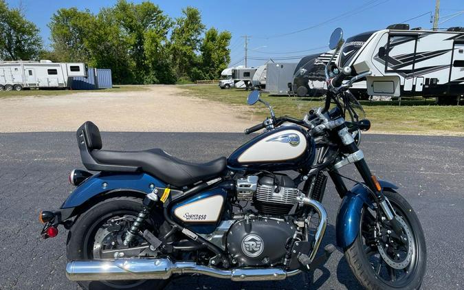 2024 SUPER METEOR 650 - CELESTIAL BLUE - Royal Enfield