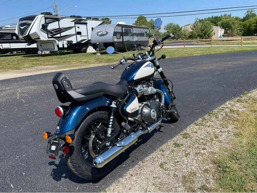 2024 SUPER METEOR 650 - CELESTIAL BLUE - Royal Enfield