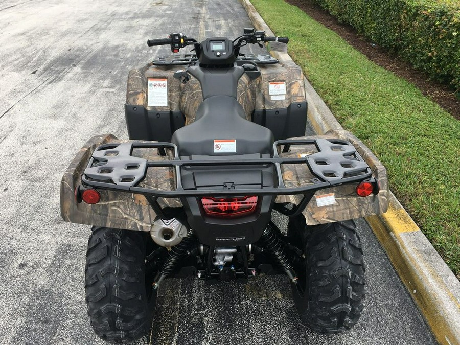 2024 Honda® FourTrax Rancher 4x4 Automatic DCT IRS EPS Honda Phantom Camo®