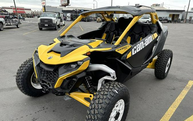 2024 Can-Am® Maverick R X RS Carbon Black & Neo Yellow