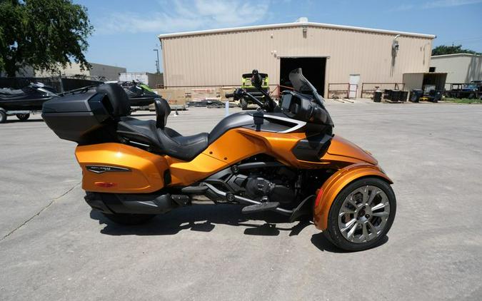 New 2024 CAN-AM SPYDER F3 LIMITED SPECIAL SERIES COGNAC METALLIC