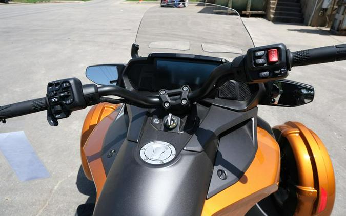 New 2024 CAN-AM SPYDER F3 LIMITED SPECIAL SERIES COGNAC METALLIC