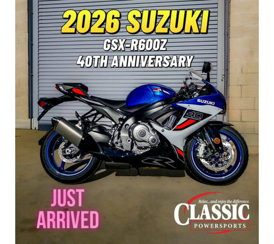 2026 Suzuki GSX-R 600Z