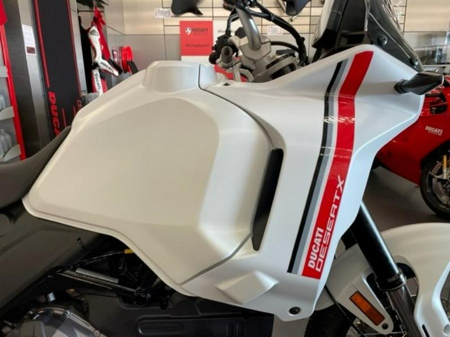 2024 Ducati DesertX White Livery