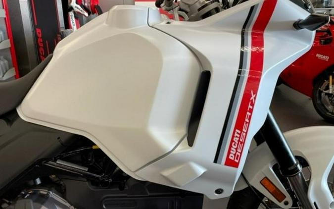 2024 Ducati DesertX White Livery