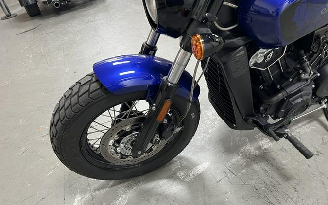 2022 Indian Scout Bobber Twenty ABS Spirit Blue Metallic