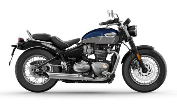 2025 Triumph Bonneville Speedmaster Pacific Blue Silver Ice