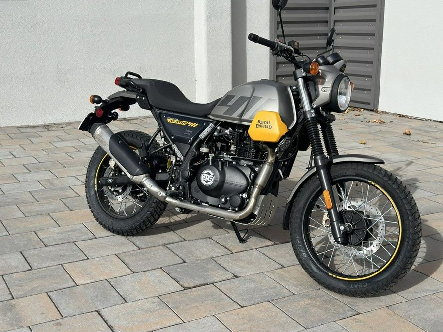 2023 Royal Enfield Scram 411 Graphite Yellow