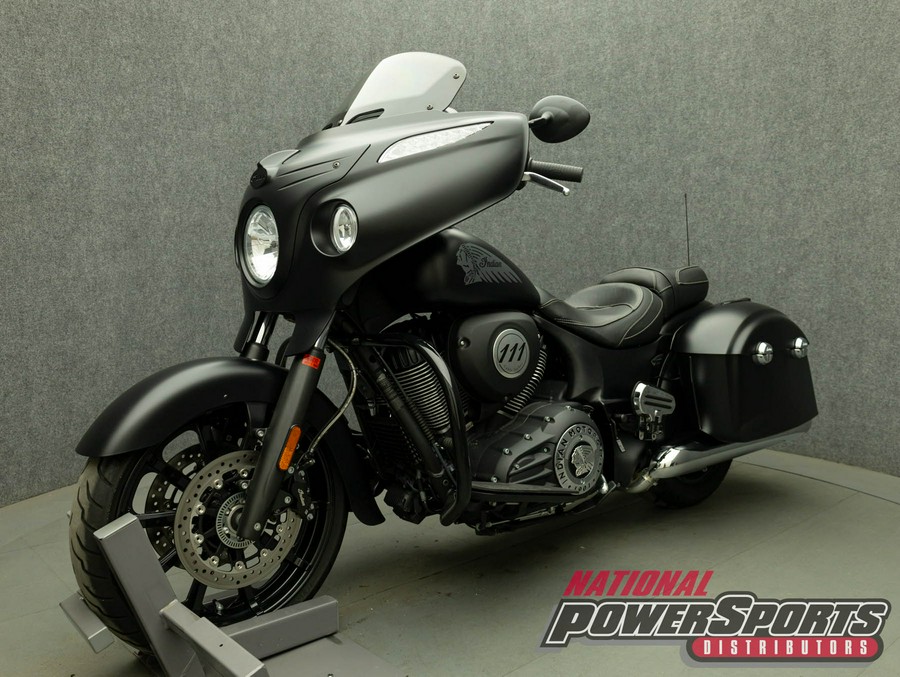 2018 INDIAN CHIEFTAIN DARK HORSE W/ABS