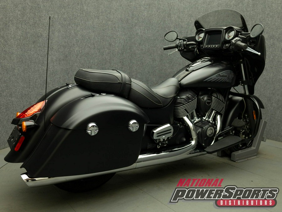 2018 INDIAN CHIEFTAIN DARK HORSE W/ABS