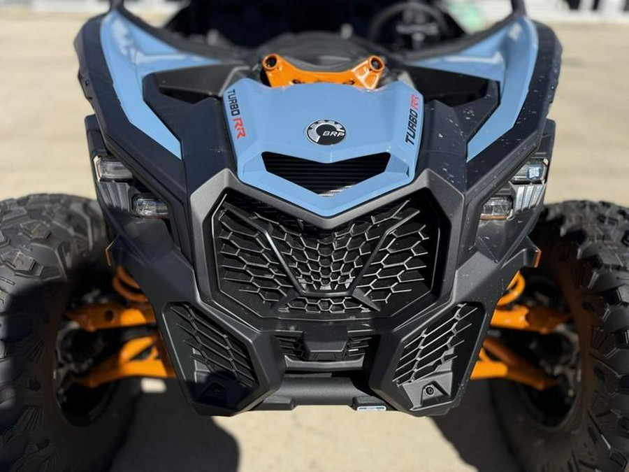 2026 Can-Am® Maverick X3 MAX DS Turbo RR Scandi Blue & Orange Crush