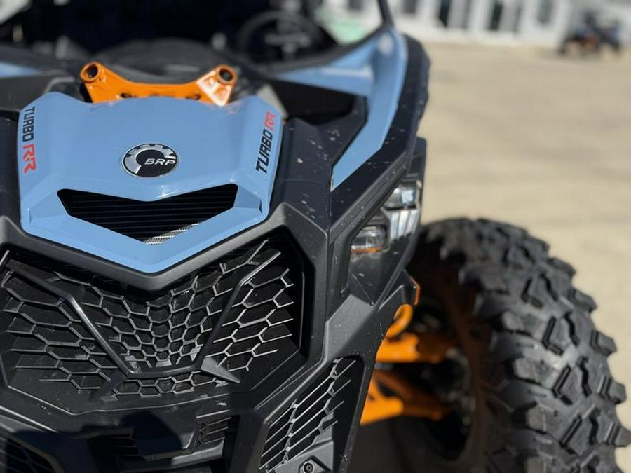 2026 Can-Am® Maverick X3 MAX DS Turbo RR Scandi Blue & Orange Crush
