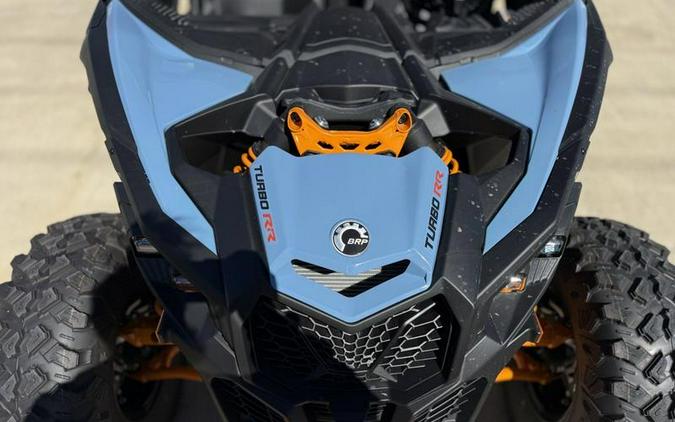 2026 Can-Am® Maverick X3 MAX DS Turbo RR Scandi Blue & Orange Crush