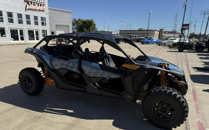 2026 Can-Am® Maverick X3 MAX DS Turbo RR Scandi Blue & Orange Crush