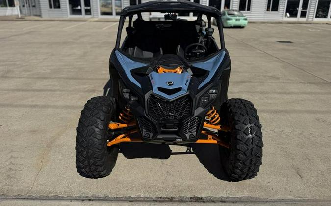 2026 Can-Am® Maverick X3 MAX DS Turbo RR Scandi Blue & Orange Crush