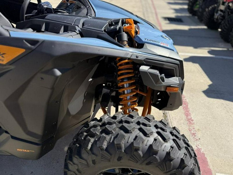 2026 Can-Am® Maverick X3 MAX DS Turbo RR Scandi Blue & Orange Crush