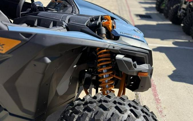 2026 Can-Am® Maverick X3 MAX DS Turbo RR Scandi Blue & Orange Crush