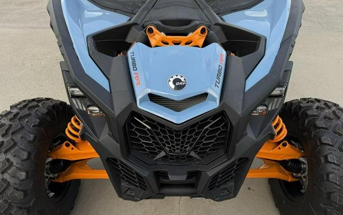 2026 Can-Am® Maverick X3 Max RS Turbo RR Scandi Blue & Orange Crush