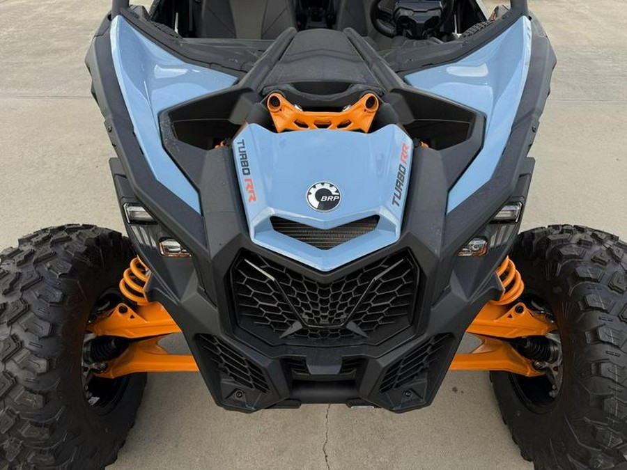 2026 Can-Am® Maverick X3 Max RS Turbo RR Scandi Blue & Orange Crush