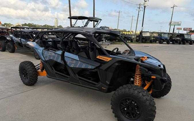 2026 Can-Am® Maverick X3 Max RS Turbo RR Scandi Blue & Orange Crush