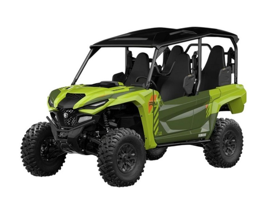 2026 Yamaha Wolverine Rmax4 1000 Compact R-Spec Tactical Green / Acid Green