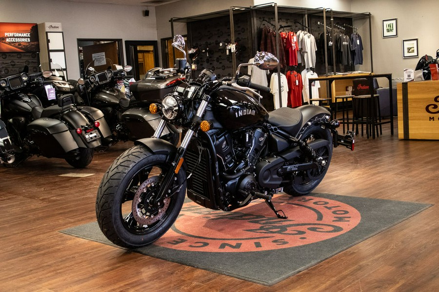 2026 Indian Motorcycle® Scout® Sixty Bobber Black Metallic