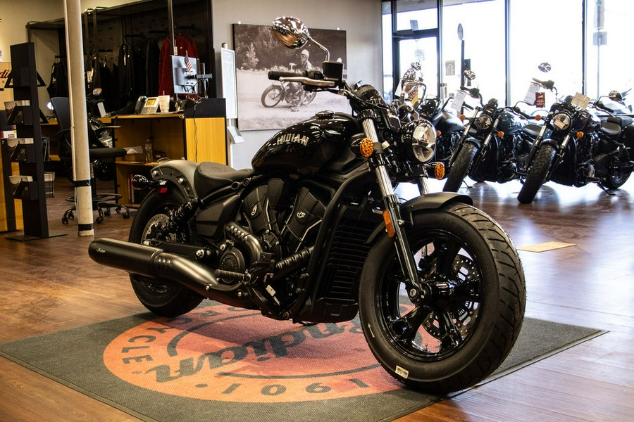 2026 Indian Motorcycle® Scout® Sixty Bobber Black Metallic
