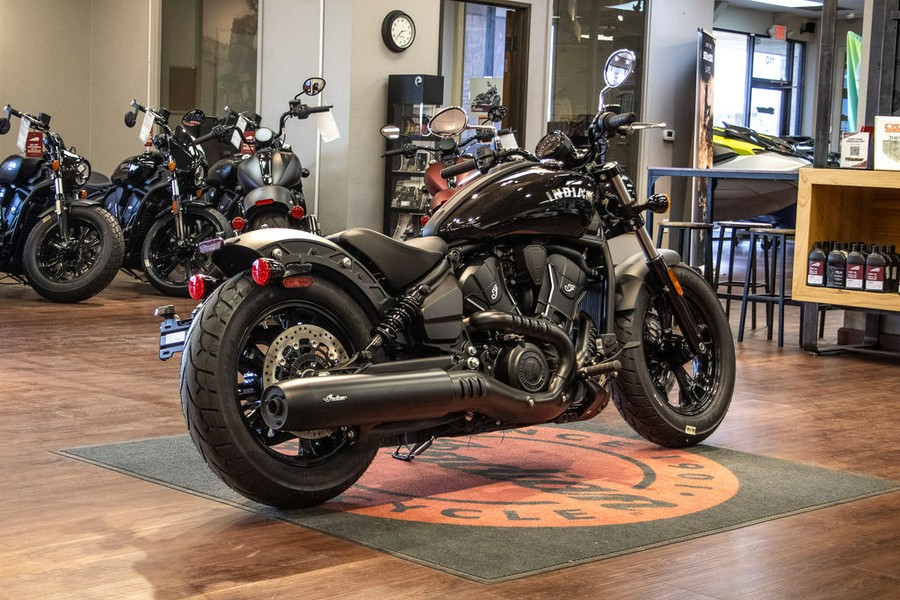 2026 Indian Motorcycle® Scout® Sixty Bobber Black Metallic