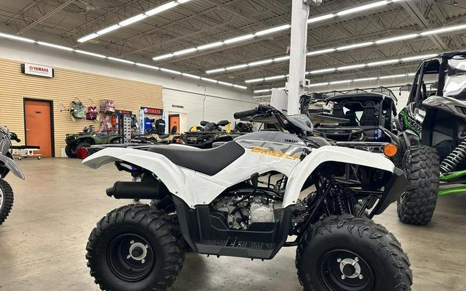 2024 Yamaha Grizzly 90 White/Armor Gray