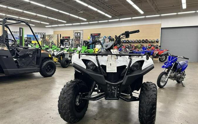 2024 Yamaha Grizzly 90 White/Armor Gray