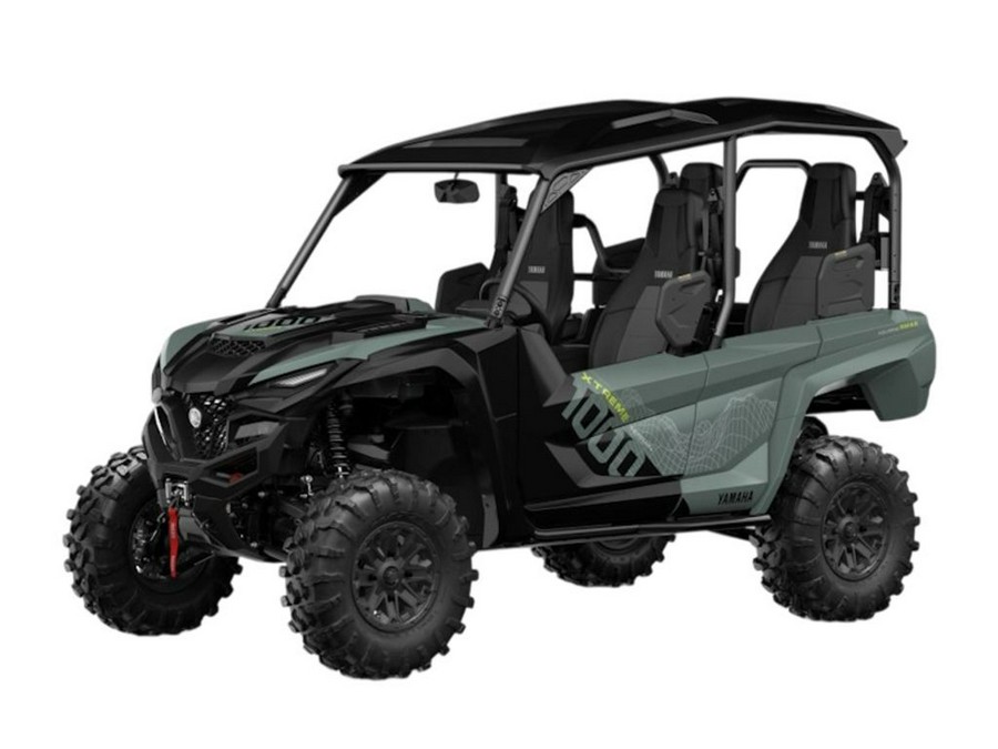 2026 Yamaha Wolverine Rmax4 1000 Compact Xt-R Moss Grey / Tactical Black