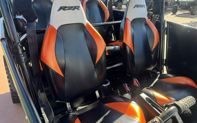 2012 Polaris Ranger RZR 4 800 EPS White/Orange Madness