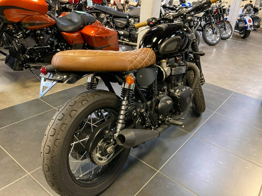 2018 triumph t120 black