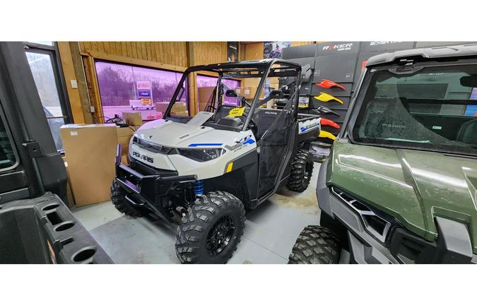 2024 Polaris Industries R24E3GC4BD Ranger XP Kenetic Ultimate Icy White Pearl