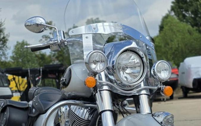 2018 Indian Chief Vintage ABS Willow Green Over Ivory Cream