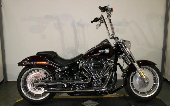 Used 2022 Harley-Davidson Fat Boy 114 Cruiser FLFBS Motorcycle For Sale In Miami, Florida