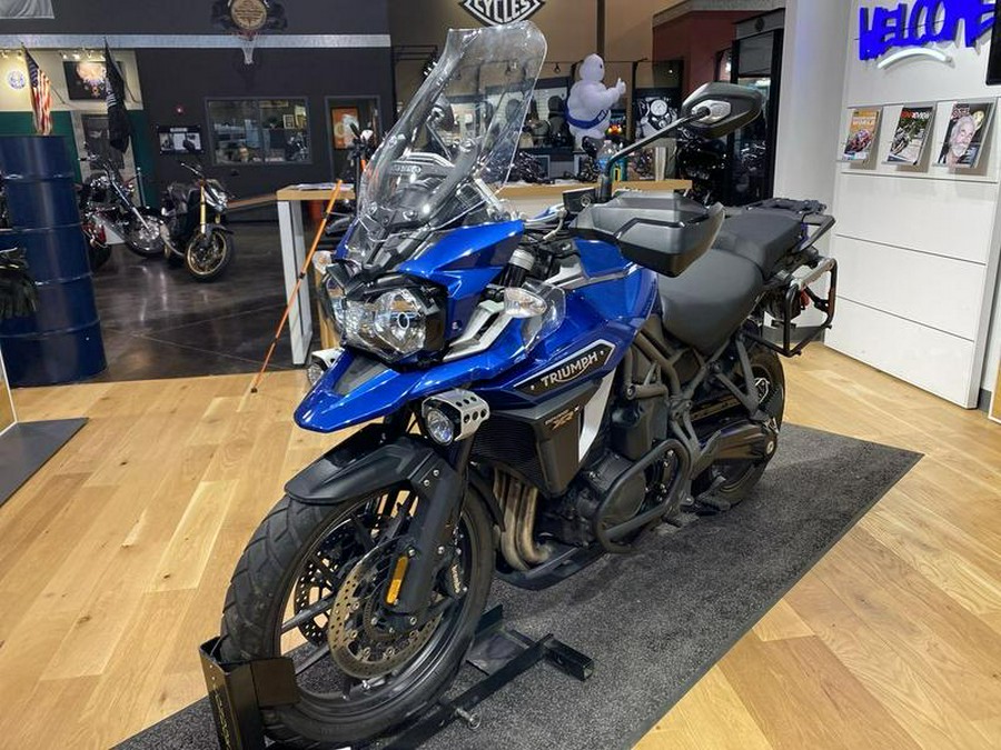 2017 Triumph Tiger Explorer XRX Low Lucerne Blue