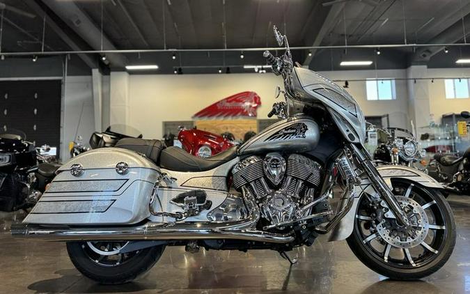 2018 Indian Motorcycle® Chieftain® Elite Black Hills Silver w/ Marble Accents