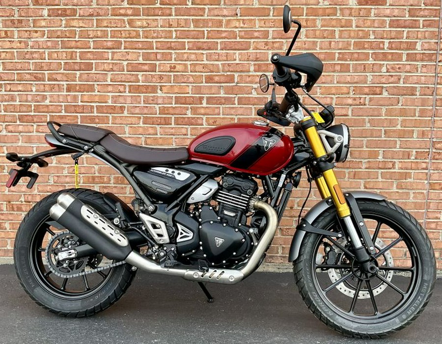 New 2024 Triumph Scrambler 400 X